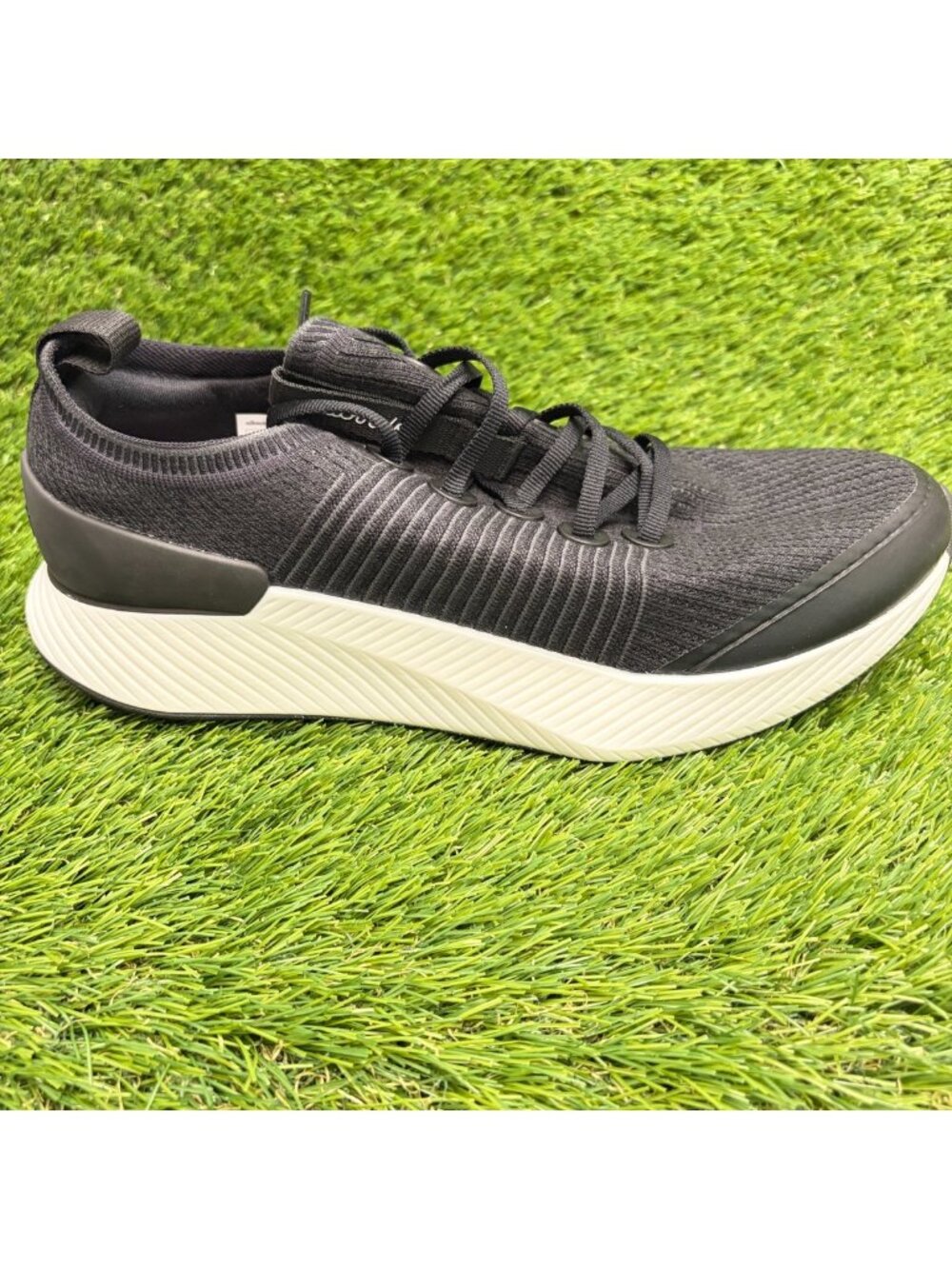 Allbirds Tree Glider Womens Size 11 Black White Athletic Running Shoes Sneakers